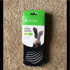 Gaiam yoga socks